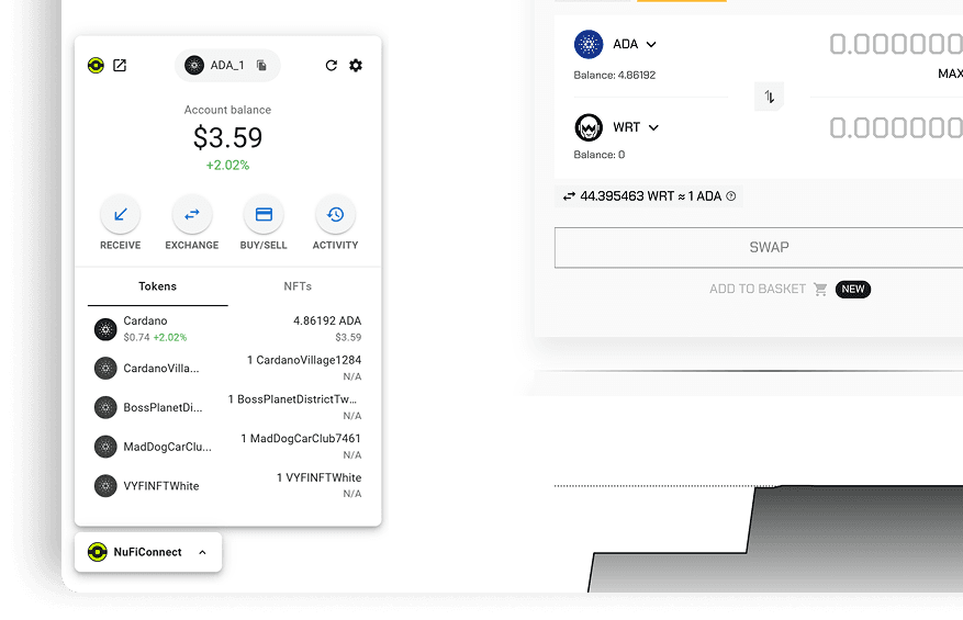 Wallet widget