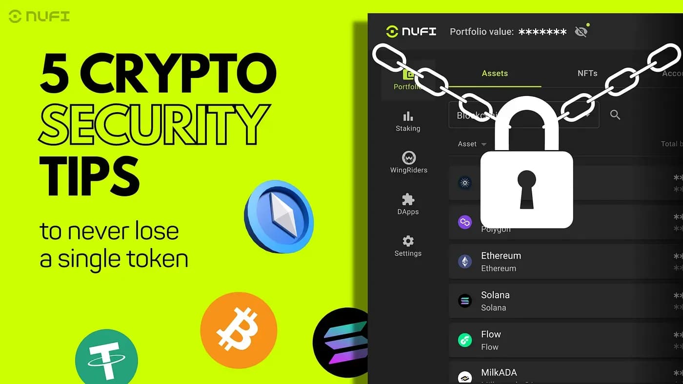5 Simple Crypto Security Tips to Never Lose a Single Token